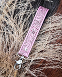 Myra Bag - Blooming Meadows Key Fob in Pink - Accessories - Myra Bag - Bronco Western Supply Co.