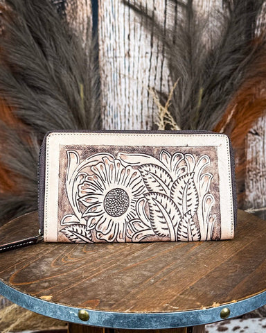 Myra Bag - Brown Buds Wallet - Purses & Wallets - Myra Bag - Bronco Western Supply Co.