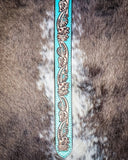 Myra Bag - Canyon Shadow Hand Tooled Belt - Apparel - Myra Bag - Bronco Western Supply Co.