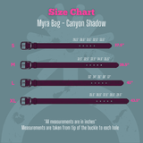 Myra Bag - Canyon Shadow Hand Tooled Belt - Apparel - Myra Bag - Bronco Western Supply Co.