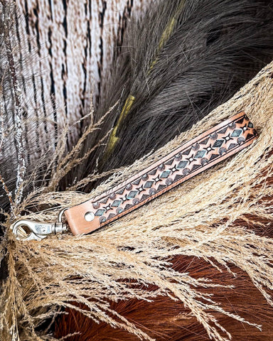 Myra Bag - Canyon Spire Key Fob in Brown - Accessories - Myra Bag - Bronco Western Supply Co.