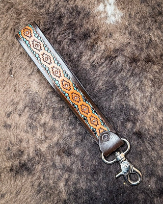 Myra Bag - Canyon Spire Key Fob in Multicolor – Accessories from Bronco Western Supply Co.
