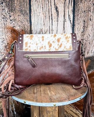 Myra Bag - Carved Blossoms Leather & Hairon Bag – Purses & Wallets from Bronco Western Supply Co.