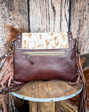 Myra Bag - Carved Blossoms Leather & Hairon Bag - Purses & Wallets - Myra Bag - Bronco Western Supply Co.