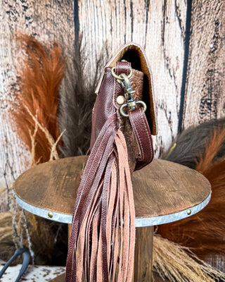 Myra Bag - Carved Blossoms Leather & Hairon Bag – Purses & Wallets from Bronco Western Supply Co.
