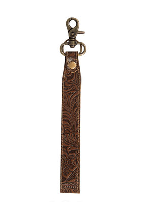 Myra Bag - Classic Country Hand - Tooled Key Fob – Accessories from Bronco Western Supply Co.