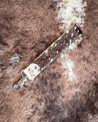 Myra Bag - Concho Delight Key Fob in Black & White – Accessories from Bronco Western Supply Co.