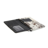 Myra Bag - Cookie Crunch Leather & Hair On Wallet - Western Wallet - Bronco Western Supply Co.