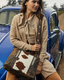 Myra Bag - Cornell Rose Hair On Leather Bag - Purses & Wallets - Myra Bag - Bronco Western Supply Co.