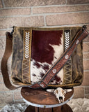 Myra Bag - Cornell Rose Hair On Leather Bag - Purses & Wallets - Myra Bag - Bronco Western Supply Co.