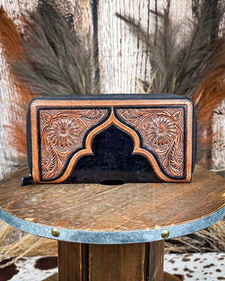 Myra Bag - Crimson Square Wallet – Purses & Wallets from Bronco Western Supply Co.