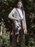 Myra Bag - Cynosure Leather & Hair on Hide Crossbody Bag - Western Purse - Bronco Western Supply Co.