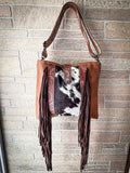 Myra Bag - Cynosure Leather & Hair on Hide Crossbody Bag - Western Purse - Bronco Western Supply Co.