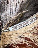 Myra Bag - Diamond Shine Hand - Tooled Strap Key Fob - Accessories - Myra Bag - Bronco Western Supply Co.