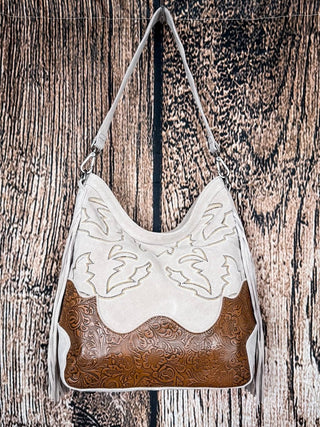 Myra Bag - Electric Desert Tote Hobo Bag In Brown – Purses & Wallets from Bronco Western Supply Co.