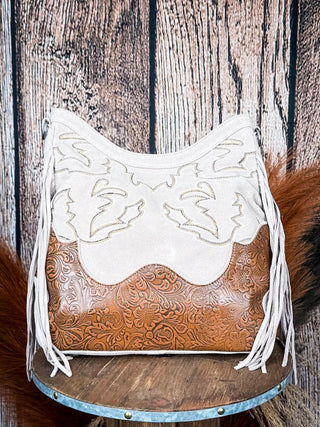 Myra Bag - Electric Desert Tote Hobo Bag In Brown – Purses & Wallets from Bronco Western Supply Co.