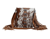 Myra Bag - Flouncy Leather and Hair On Hide Crossbody Bag - Purses & Wallets - Myra Bag - Bronco Western Supply Co.