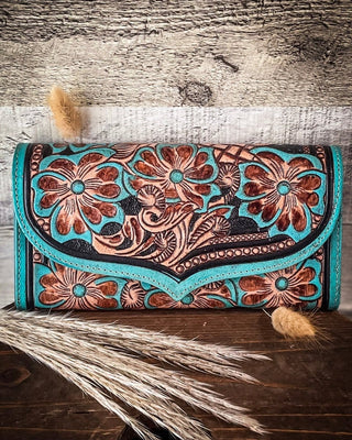 Myra Bag - Flower Crest Ridge Wallet – Purses & Wallets from Bronco Western Supply Co.