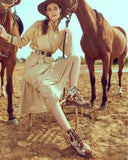 Myra Bag - Helium Hair on Hide Boots - Women's Shoes - Myra Bag - Bronco Western Supply Co.