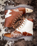 Myra Bag - Helium Hair on Hide Boots - Women's Shoes - Myra Bag - Bronco Western Supply Co.