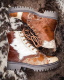 Myra Bag - Helium Hair on Hide Boots - Women's Shoes - Myra Bag - Bronco Western Supply Co.