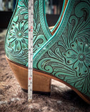 Myra Bag - High Mesa Booties in Turquoise - Women's Shoes - Myra Bag - Bronco Western Supply Co.