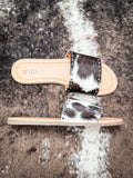 Myra Bag - Lettie Ridge Slides in Dark Hide - Women's Shoes - Myra Bag - Bronco Western Supply Co.