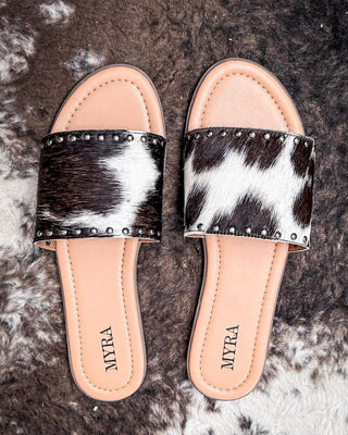 Myra Bag - Lettie Ridge Slides in Dark Hide – Women's Shoes from Bronco Western Supply Co.