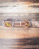 Myra Bag - Lone Star Hand Tooled Leather Watch Band in Antique Tan - Accessories - Myra Bag - Bronco Western Supply Co.