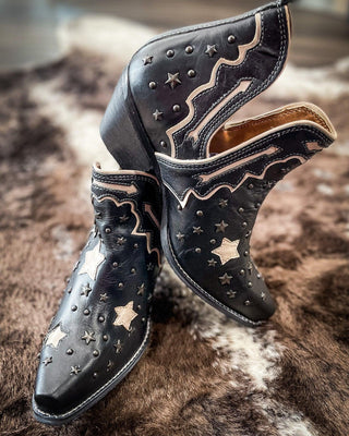 Myra Bag - Lone Star Sky Split - Top Leather Boots – Women's Shoes from Bronco Western Supply Co.