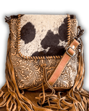Myra Bag - Maushold Leather and Hair On Hide Crossbody Bag - Purses & Wallets - Myra Bag - Bronco Western Supply Co.