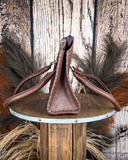 Myra Bag - Midnight Grace Tote Bag in Brown - Purses & Wallets - Myra Bag - Bronco Western Supply Co.