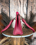 Myra Bag - Midnight Grace Tote Bag in Red - Purses & Wallets - Myra Bag - Bronco Western Supply Co.