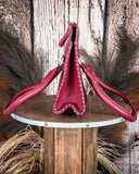 Myra Bag - Midnight Grace Tote Bag in Red - Purses & Wallets - Myra Bag - Bronco Western Supply Co.