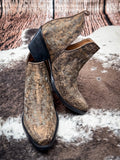 Myra Bag - Moonlight on the Mesa Booties in Crackle Brown - Women's Shoes - Myra Bag - Bronco Western Supply Co.