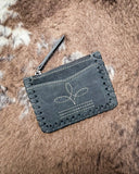 Myra Bag - Outlander Edge Credit Card Holder in Ash Grey - Purses & Wallets - Myra Bag - Bronco Western Supply Co.