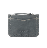 Myra Bag - Outlander Edge Credit Card Holder in Ash Grey - Purses & Wallets - Myra Bag - Bronco Western Supply Co.