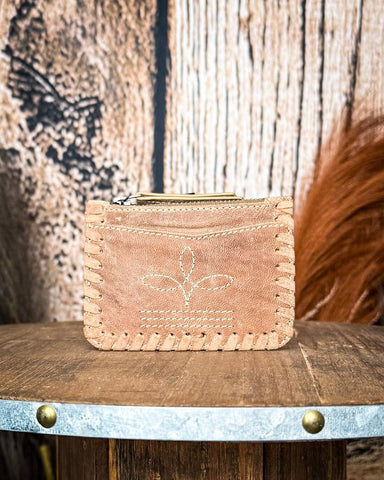Myra Bag - Outlander Edge Credit Card Holder in Beige - Purses & Wallets - Myra Bag - Bronco Western Supply Co.
