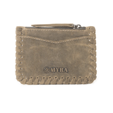 Myra Bag - Outlander Edge Credit Card Holder in Brown - Purses & Wallets - Myra Bag - Bronco Western Supply Co.