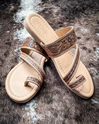 Myra Bag - Point Ridge Hand Tooled Sandals – Women's Shoes from Bronco Western Supply Co.