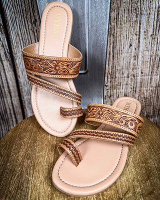 Myra Bag - Point Ridge Hand Tooled Sandals – Women's Shoes from Bronco Western Supply Co.