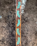 Myra Bag - Radianite Hand Tooled Belt - Accessories - Myra Bag - Bronco Western Supply Co.