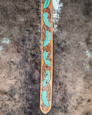 Myra Bag - Radianite Hand Tooled Belt – Accessories from Bronco Western Supply Co.