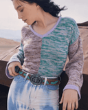 Myra Bag - Radianite Hand Tooled Belt - Accessories - Myra Bag - Bronco Western Supply Co.