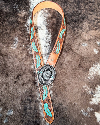 Myra Bag - Radianite Hand Tooled Belt - Accessories - Myra Bag - Bronco Western Supply Co.