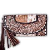 Myra Bag - Sandstone Trail Hand - Tooled Wristlet Wallet - Purses & Wallets - Myra Bag - Bronco Western Supply Co.