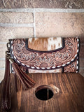 Myra Bag - Sandstone Trail Hand - Tooled Wristlet Wallet - Purses & Wallets - Myra Bag - Bronco Western Supply Co.