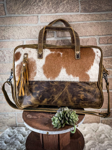 Myra Bags I Bronco Western Supply Co. cow print cow print