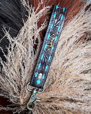 Myra Bag - Sunflower Sunrise Key Fob – Accessories from Bronco Western Supply Co.