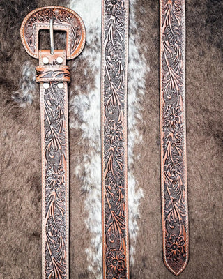 Myra Bag - Talon High Desert Belt In Brown – Accessories from Bronco Western Supply Co.